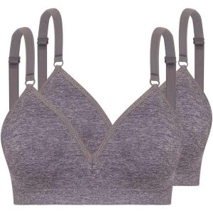 Kit com 2 Sutiãs sem Aro com Bojo Trifil 4935 Taça B Mescla