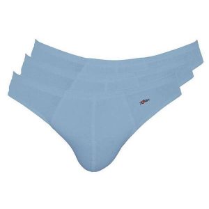 Kit com 3 Cuecas Slip Zorba 772 Denin