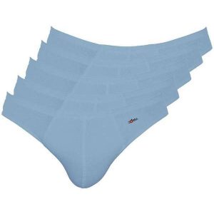 Kit com 5 Cuecas Slip Zorba 772 Denin