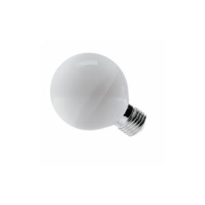 Lâmpada LED mini balloon Luminatti E27 bivolt 8W 2700K amarela 800lm