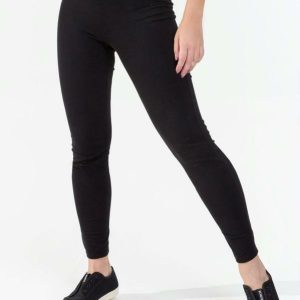Legging Feminina Básica Cotton Preto