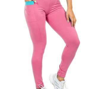Legging Feminina Fitness Rosa