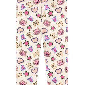 Legging Total Print Natural