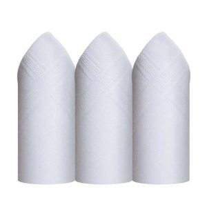 Lenços Premier 344 C/3 Branco