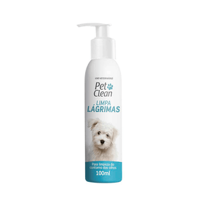 Limpa Lágrimas para Cães e Gatos Pet Clean - 100 ml