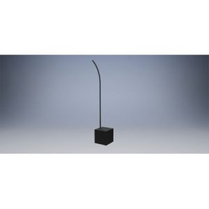 Luminária Piso Rodrigo Dramalux 300x300x1800mm 15W 3000K 100-240V Cinza Ohtake
