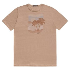 Machão Plus Size Masculino em Meia Malha Marrom