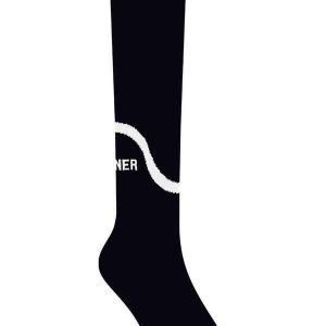 Meia 3/4 Compressão Selene 4750-001/002 551-Preto-Branco