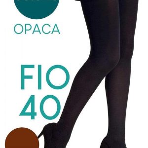 Meia Calça Fio 40 Opaca Selene 9650-001 776-Marrom