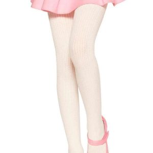 Meia Calça Infantil Fio 70 Lobinha 2597-001 1830-Off-White
