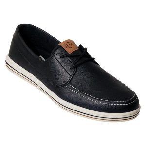 Mocassim Br Sport Preto em Sintético