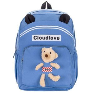 Mochila Feminina Arara Dourada - Ry6662 - Azul