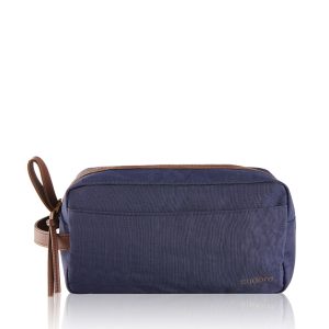 Necessaire Masculina Trip Azul e Marrom