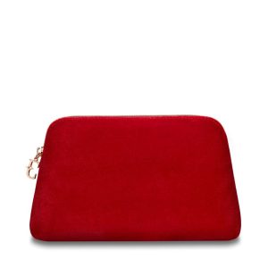 Nécessaire Veludo Eudora Vermelho