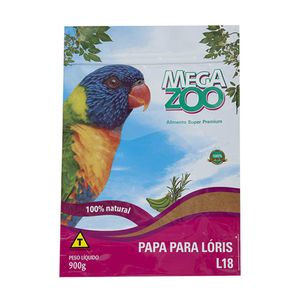 Papa para Lóris Super Premium Megazoo - 900 g