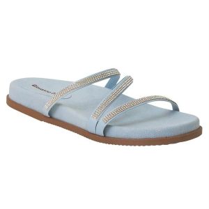 Papete Azul com Aplicação de Strass