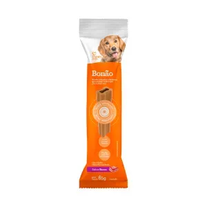 Petisco Bonão Bacon Cães Raças Médias e Grandes Papaya Pets - 65 g