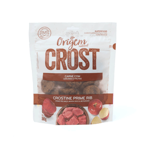 Petisco Cães Origem Natural Crost Crostine Prime Rib - 100 g