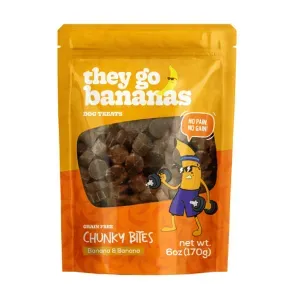 Petisco Chunky Bites Banana Cães Adultos Papaya Pets - 170 g