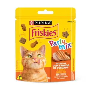 Petisco Friskies Party Mix Frango - 40 g