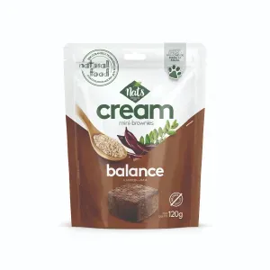 Petisco Mini-Brownies para Cães Cream Balance Nats - 120g