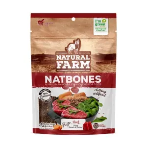 Petisco Natbones Natural Farm Carne - 340 g