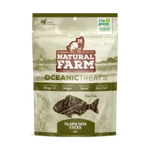 Petisco Pele de Tilapia Natural Farm - 100 g