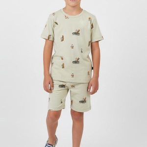 Pijama Infantil Masculino Verde