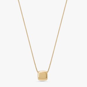 Pingente Liso em Ouro Amarelo 18k