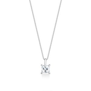 Pingente Solitário com Topázio em Prata 925