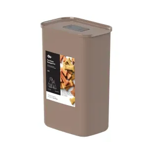 Porta Ração Retangular Marrom Ou