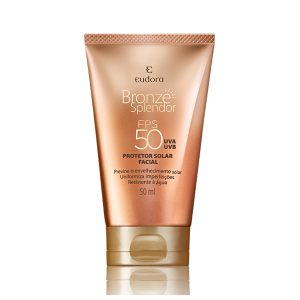 Protetor Solar Facial com Cor Bronze Splendor FPS50 50ml