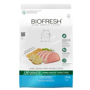 Ração Biofresh Cães Adultos Raças Médias Lombo e Abacaxi