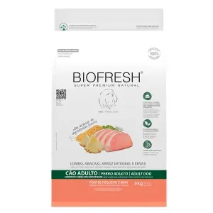 Ração Biofresh Cães Adultos Raças Minis e Pequenas Lombo e Abacaxi