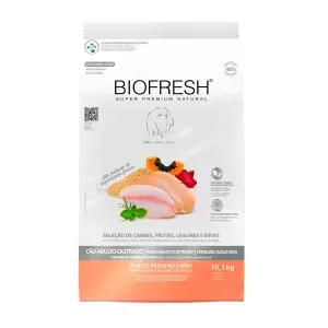 Ração Biofresh Cães Castrados Raças Pequenas e Minis