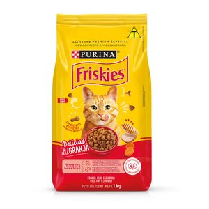 Ração Friskies Gatos Adultos Delícias da Granja Frango
