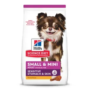 Ração Hill's Science Diet Pele Sensível Pequenos e Mini para Cães Adultos Sabor Frango - 1,81 kg