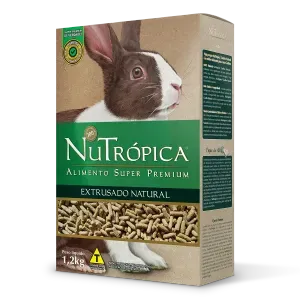 Ração Nutrópica Extrusada Natural para Coelhos Adultos - 1,2 kg