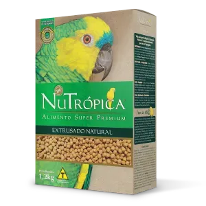 Ração Nutrópica Papagaios Extrusado Natural