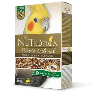 Ração Nutrópica Sementes e Extrusados Natural para Calopsitas