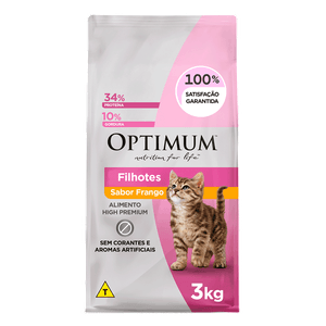 Ração Optimum para Gatos Filhotes Frango