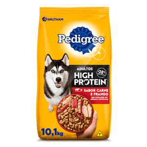 Ração Pedigree High Protein para Cães Adultos Carne e Frango