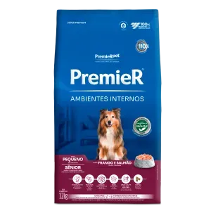 Ração Premier Ambientes Internos Cães Sênior Raças Pequenas