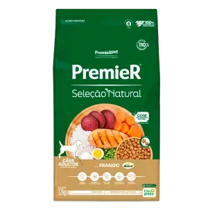 Ração Premier Seleção Natural Cães Adultos Frango Korin