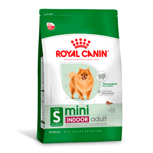 Ração Royal Canin Mini Indoor Adult Cães Adultos
