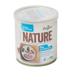 Ração Úmida Gatos Origem Nature Peixe com Espinafre e Legumes - 300 g