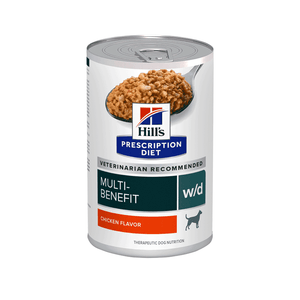 Ração Úmida Hill's Prescription Diet W/D Cães Adultos Controle do Peso e Glicêmico - 370 g