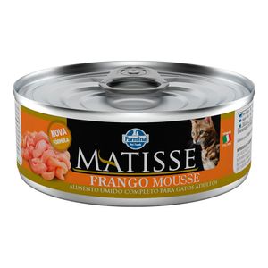 Ração Úmida Matisse Mousse Gatos Adultos Frango - 85 g