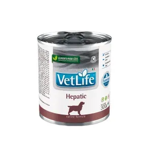 Ração Úmida Vet Life Hepatic para Cães Adultos - 300 g