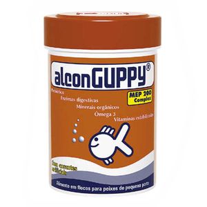 Ração em flocos para Peixes Guppy Alcon - 10g